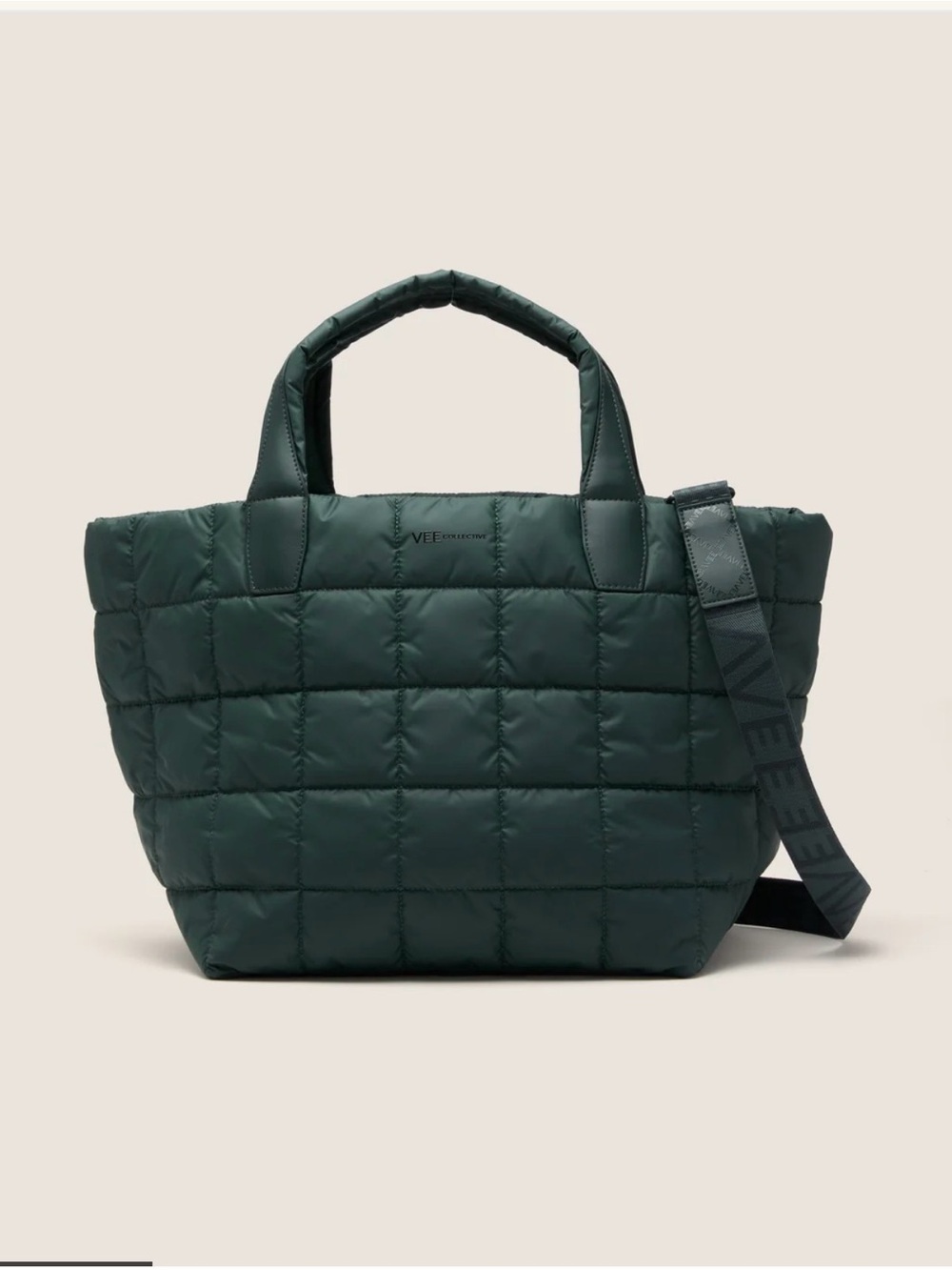 NWT Vee Collective Porter Tote Medium Bottle Green